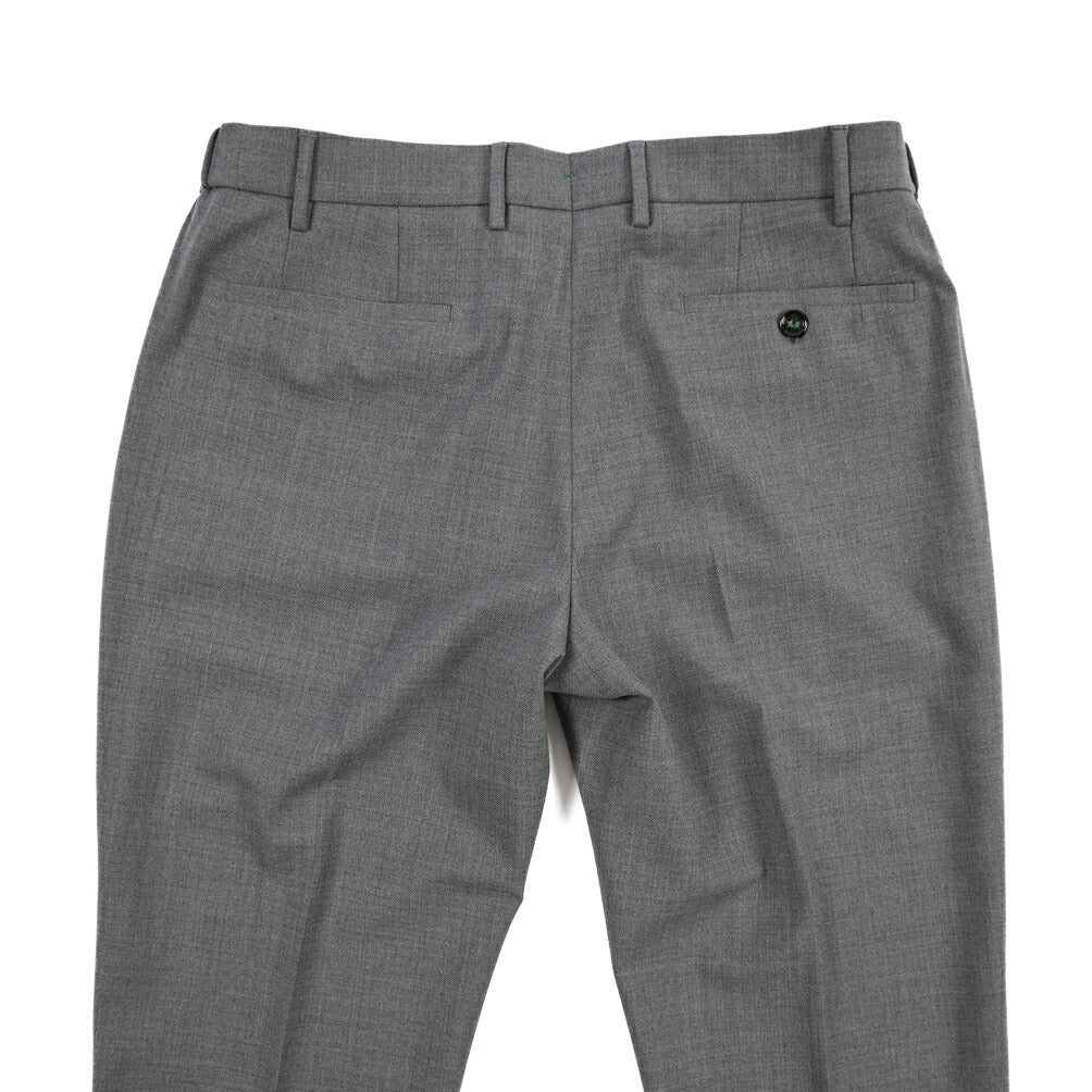 BERWICH “MORELLO ELAX” ストレッチウォッシャブルウール ノータックスラックス
