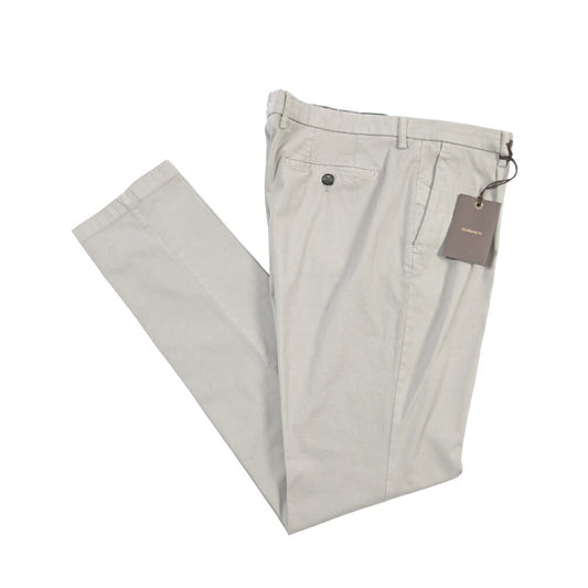 BERWICH “MORELLO 1P-GD” リヨセル混コットン ワンタックチノパンツ