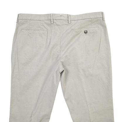 BERWICH “MORELLO 1P-GD” リヨセル混コットン ワンタックチノパンツ
