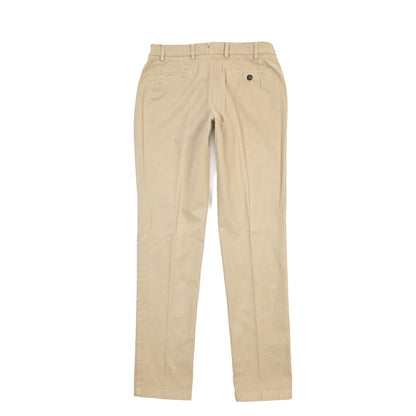BERWICH “MORELLO ELAX-GD” ストレッチコットン ノータックチノパンツ