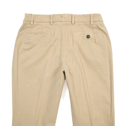 BERWICH “MORELLO ELAX-GD” ストレッチコットン ノータックチノパンツ