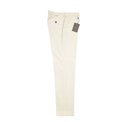 BERWICH “MORELLO-GD” ストレッチコットン ノータックチノパンツ
