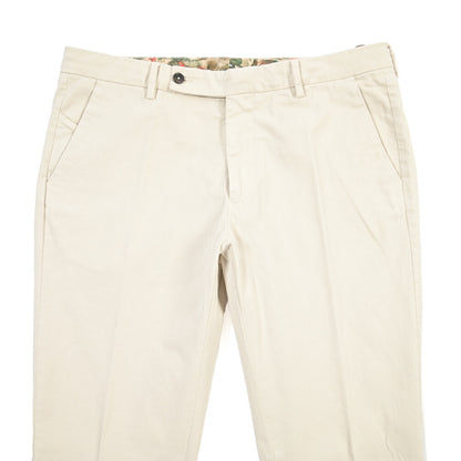 BERWICH “MORELLO-GD” ストレッチコットン ノータックチノパンツ
