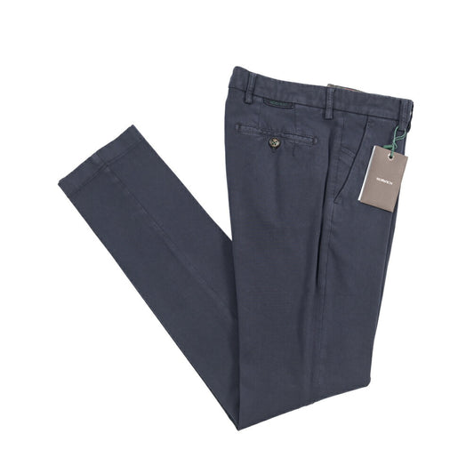 BERWICH “MORELLO-GD” ビスコース混コットン ノータックチノパンツ
