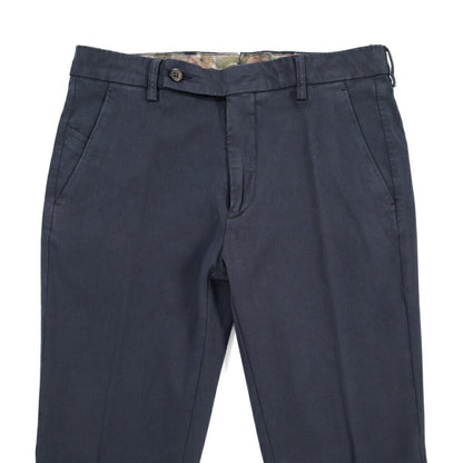BERWICH “MORELLO-GD” ビスコース混コットン ノータックチノパンツ