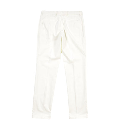 BERWICH “YRETRO LONG-GD” ストレッチコットン ノータックチノパンツ