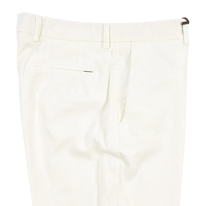 BERWICH “YRETRO LONG-GD” ストレッチコットン ノータックチノパンツ