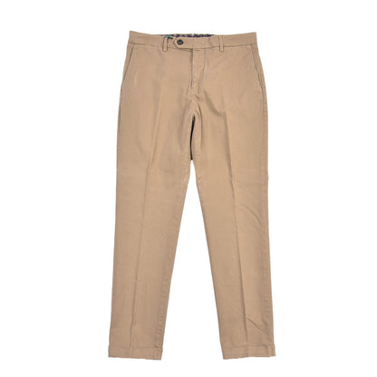 BERWICH “YRETRO-GD” ストレッチコットン ノータックチノパンツ