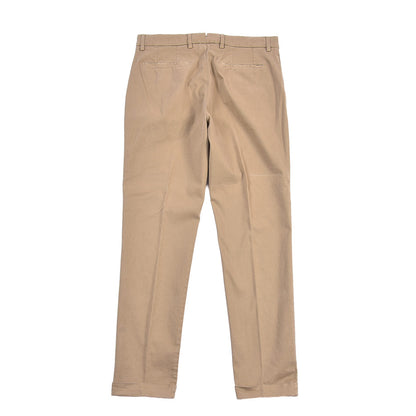 BERWICH “YRETRO-GD” ストレッチコットン ノータックチノパンツ
