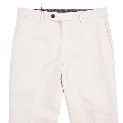 BERWICH “YRETRO-GD” ストレッチコットン ノータックチノパンツ
