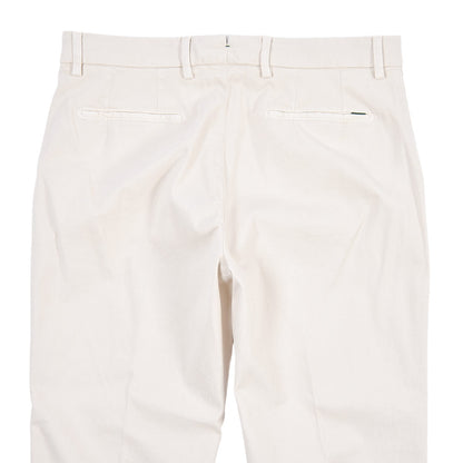BERWICH “YRETRO-GD” ストレッチコットン ノータックチノパンツ
