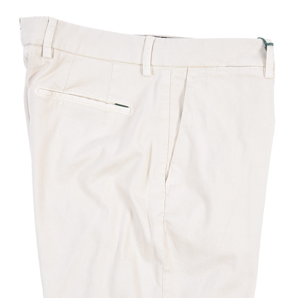 BERWICH “YRETRO-GD” ストレッチコットン ノータックチノパンツ