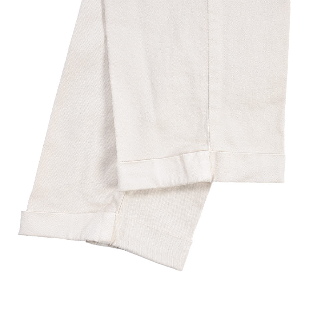 BERWICH “YRETRO-GD” ストレッチコットン ノータックチノパンツ