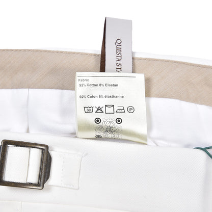 BERWICH “LUX RETRO LONG” ストレッチコットン ワンタックパンツ