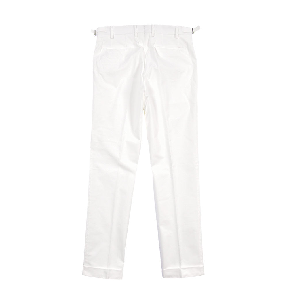 BERWICH “LUX RETRO LONG” ストレッチコットン ワンタックパンツ