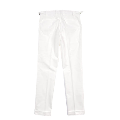 BERWICH “LUX RETRO LONG” ストレッチコットン ワンタックパンツ