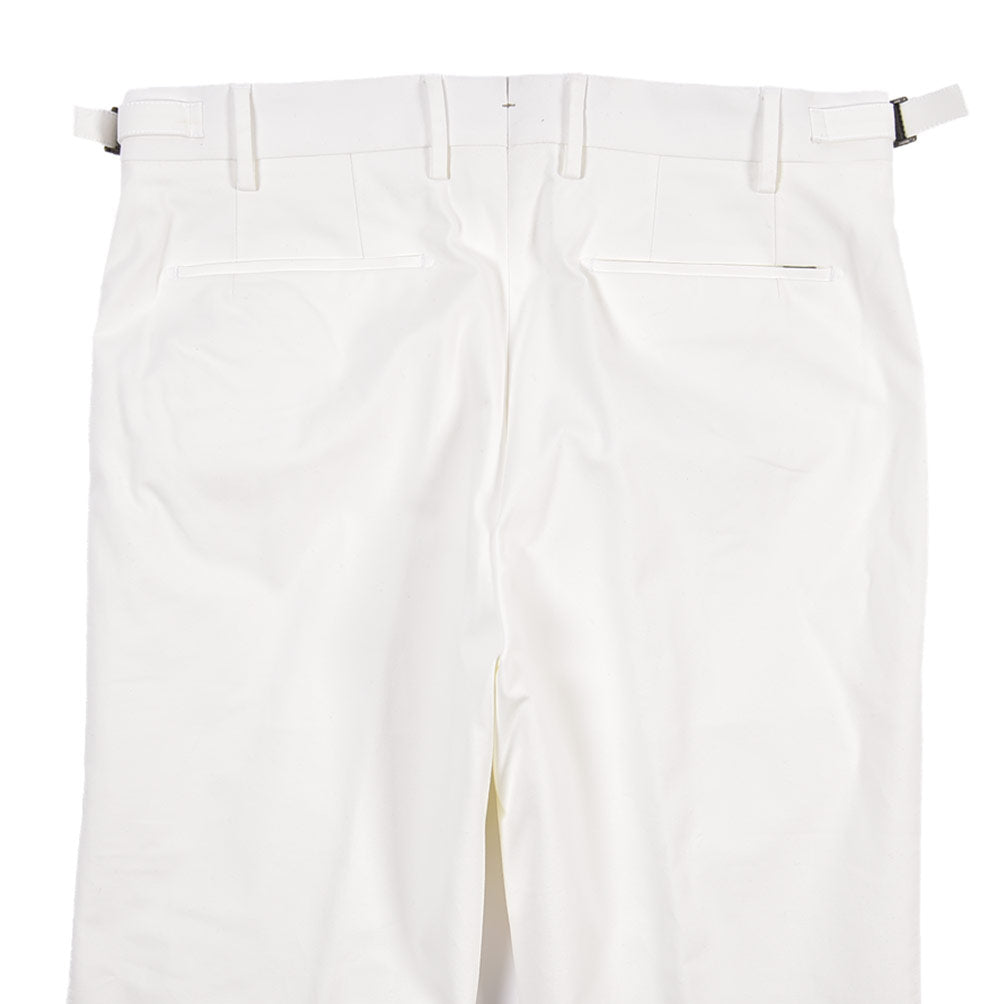 BERWICH “LUX RETRO LONG” ストレッチコットン ワンタックパンツ