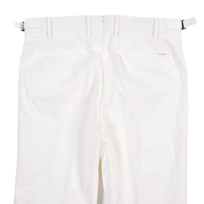 BERWICH “LUX RETRO LONG” ストレッチコットン ワンタックパンツ