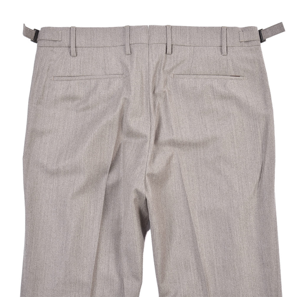 BERWICH “LUX RETRO LONG” カシミヤ混ウール ワンタックスラックス