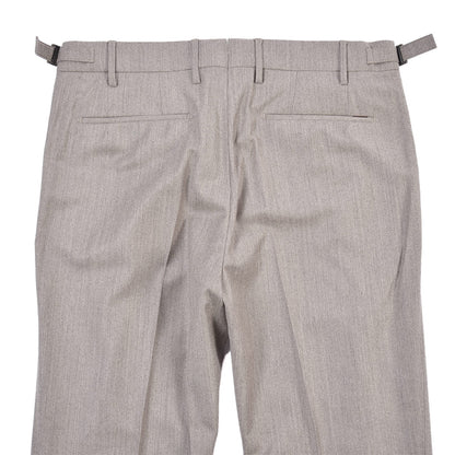 BERWICH “LUX RETRO LONG” カシミヤ混ウール ワンタックスラックス