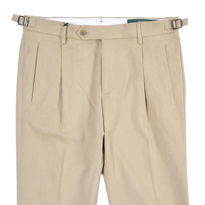 BERWICH “RETRO” ストレッチコットン ワンタックパンツ