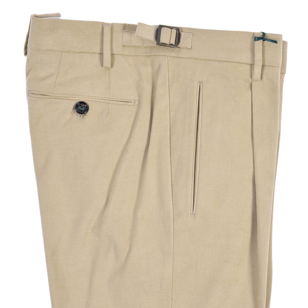 BERWICH “RETRO” ストレッチコットン ワンタックパンツ