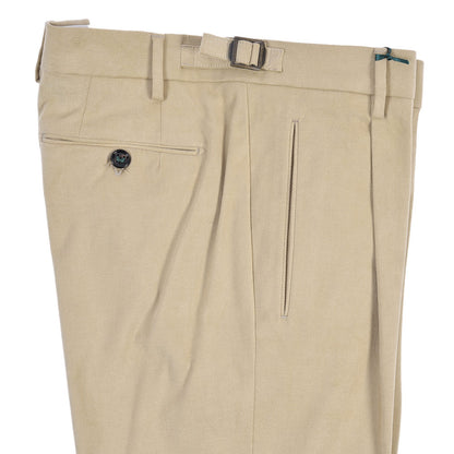 BERWICH “RETRO” ストレッチコットン ワンタックパンツ