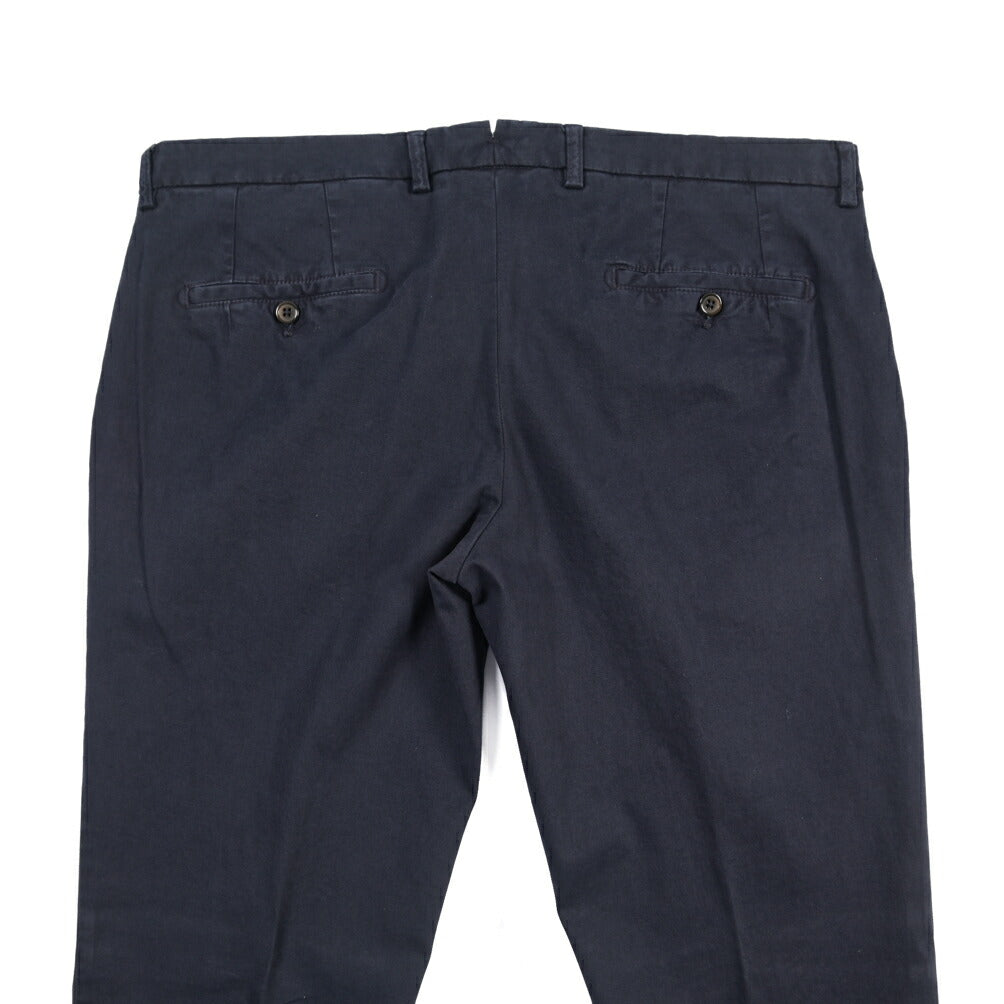 BERWICH “SC SLIM-GD” ストレッチコットン ノータックチノパンツ