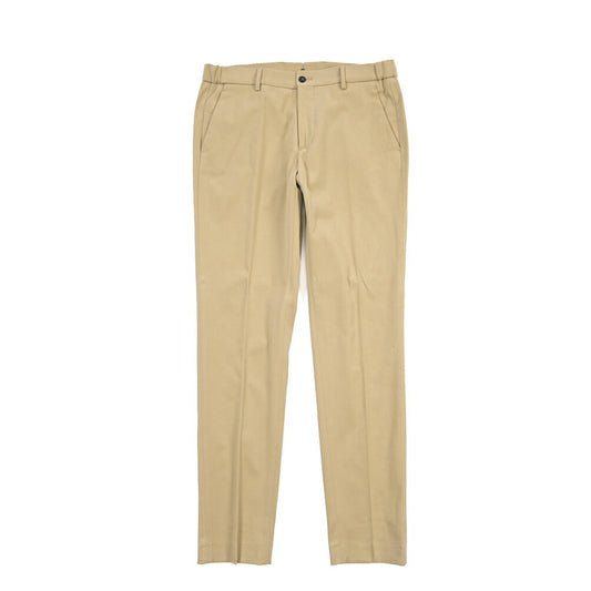 BERWICH “MORELLO ELAX” ストレッチコットン ノータックチノパンツ