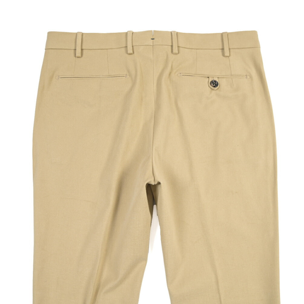 BERWICH “MORELLO” ストレッチコットン ノータックチノパンツ