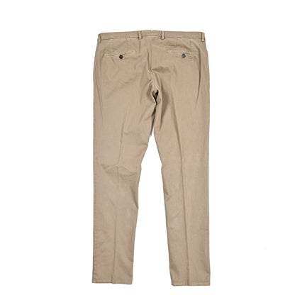 BERWICH “SC SLIM-GD” ストレッチコットン ノータックチノパンツ
