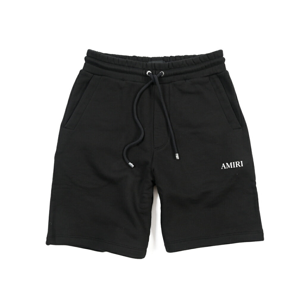 26-27AW AMIRI “RELAXED PULL ON SWEATSHORT” コットン100% スウェットロゴショーツ