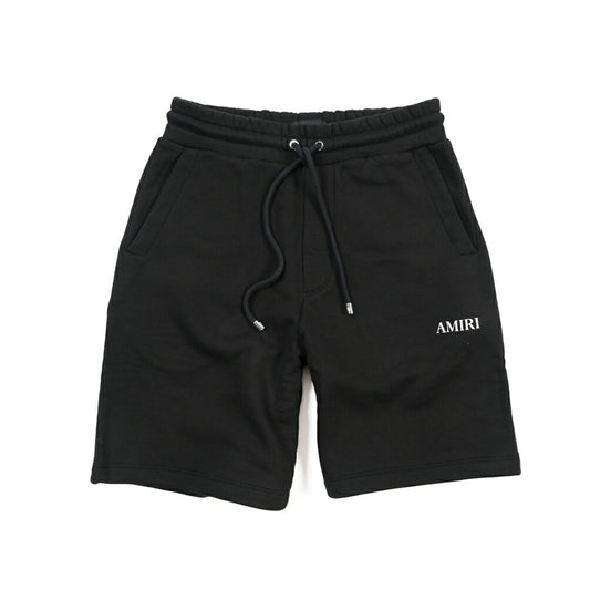 26-27AW AMIRI “RELAXED PULL ON SWEATSHORT” コットン100% スウェットロゴショーツ