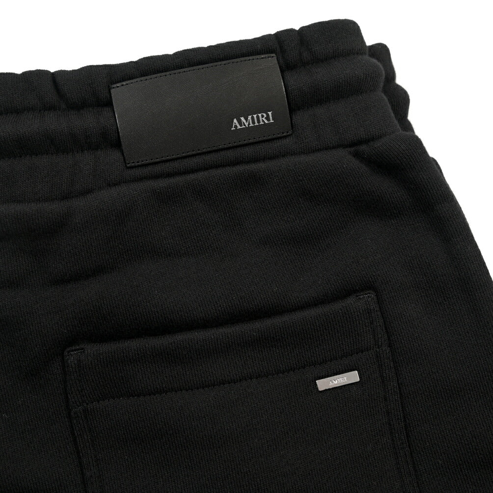 26-27AW AMIRI “RELAXED PULL ON SWEATSHORT” コットン100% スウェットロゴショーツ