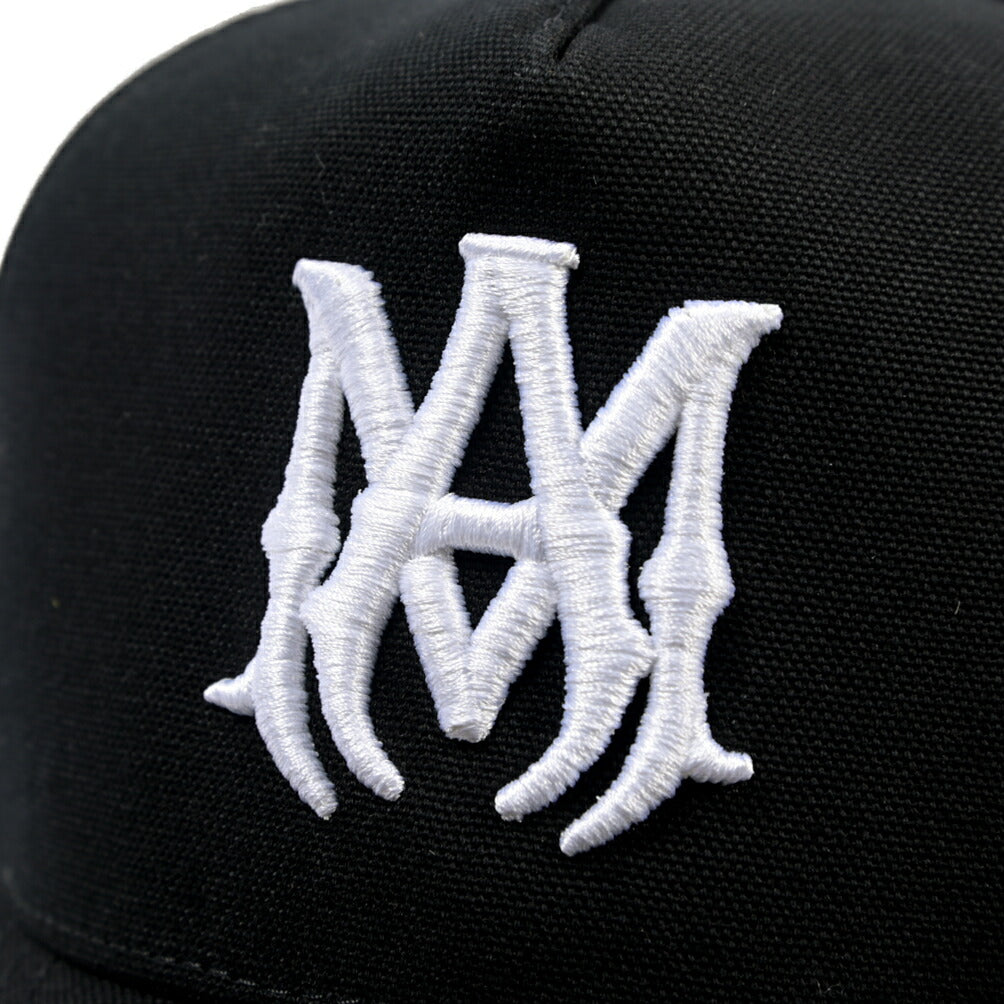 26-27AW AMIRI “MA LOGO TRUCKER” ロゴ刺繍メッシュキャップ / トラッカーハット / MADE IN USA