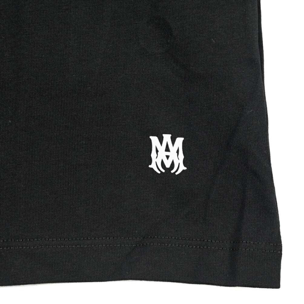 26-27AW AMIRI “STAGGERED LOGO TEE” コットン100% 半袖ロゴTシャツ