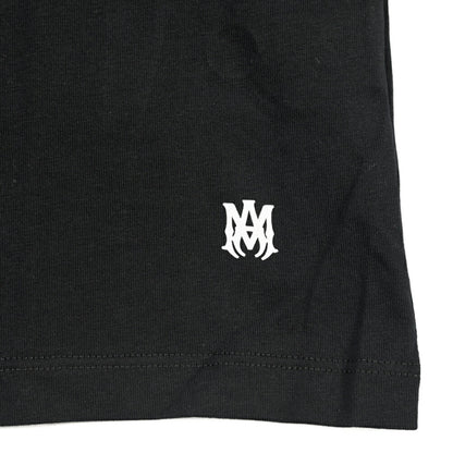 26-27AW AMIRI “STAGGERED LOGO TEE” コットン100% 半袖ロゴTシャツ