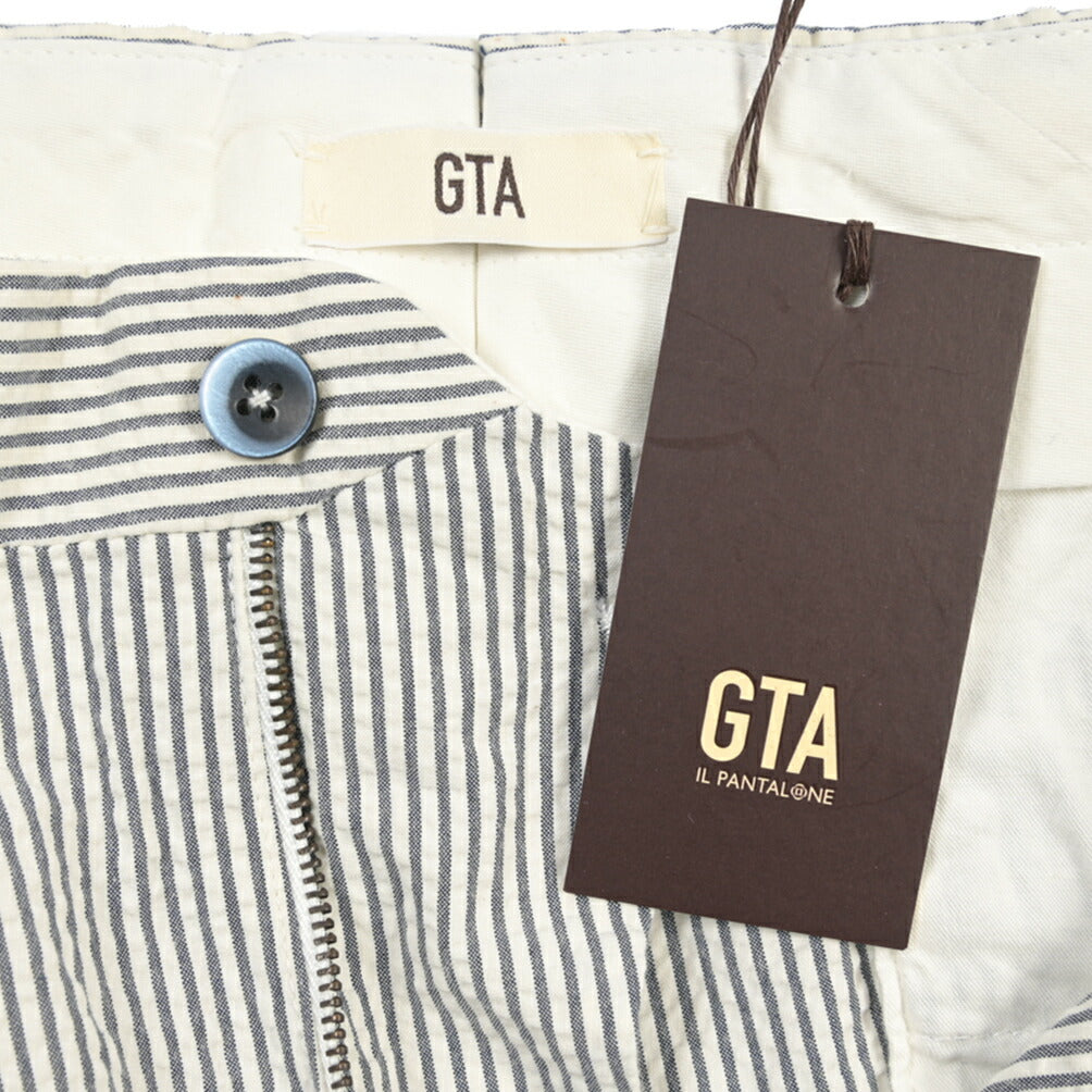 GTA “HERRICK” コットン100% シアサッカーパンツ / COMFORT / メンズ