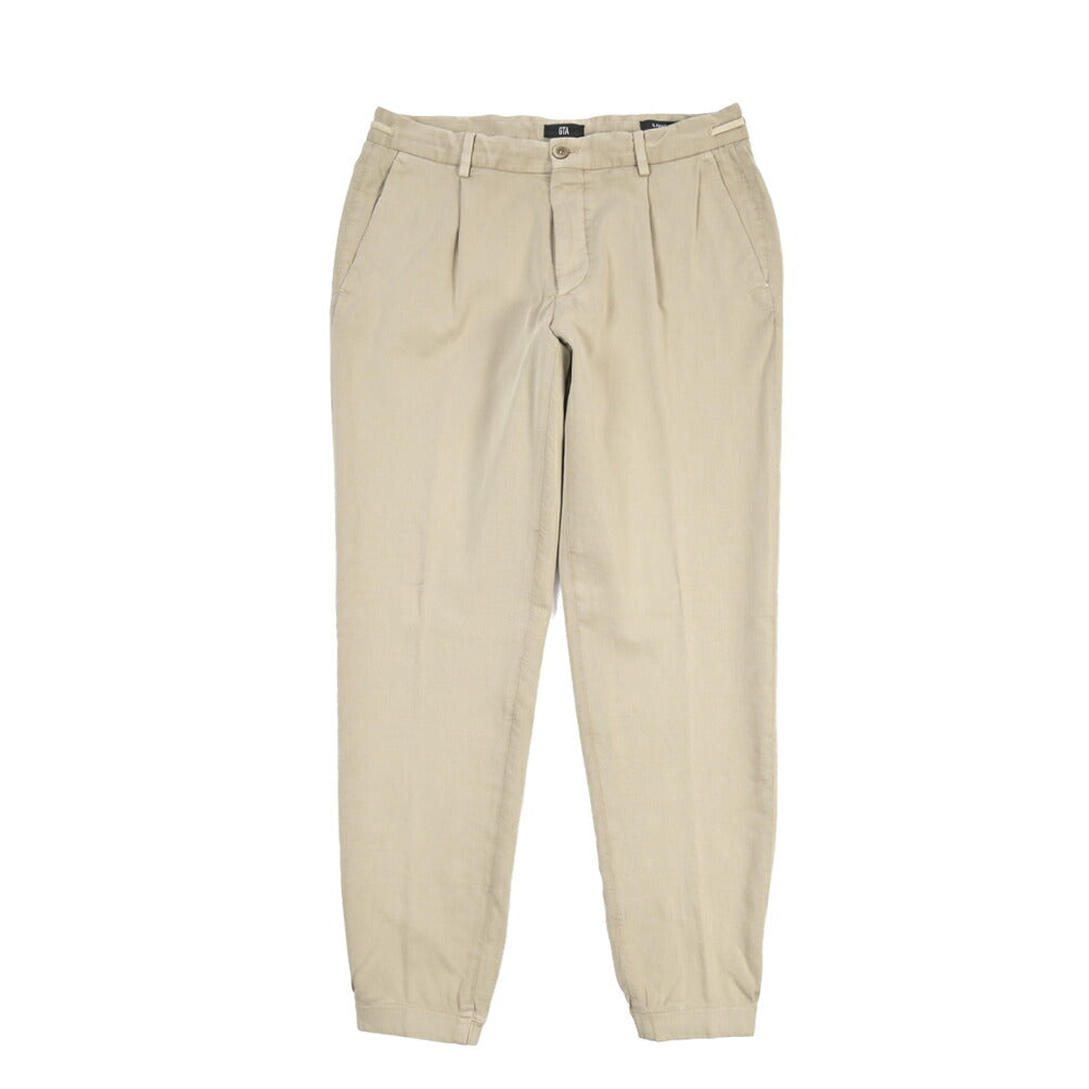GTA “HERRICK JOG NEW” ストレッチコットン ワンタックジョガーパンツ / COMFORT / メンズ