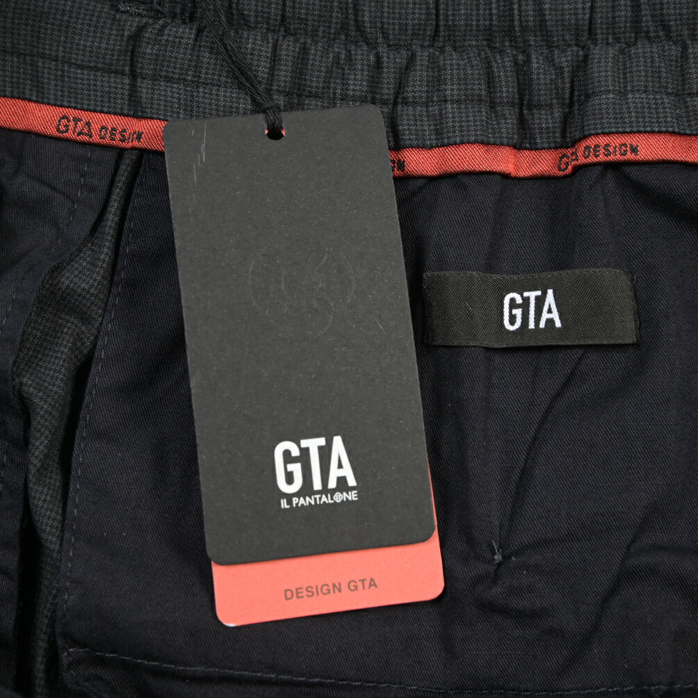 GTA “DAVIDE DE” リネン混コットン ノータックスラックス / REGULAR / メンズ