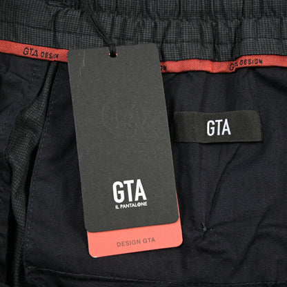 GTA “DAVIDE DE” リネン混コットン ノータックスラックス / REGULAR / メンズ