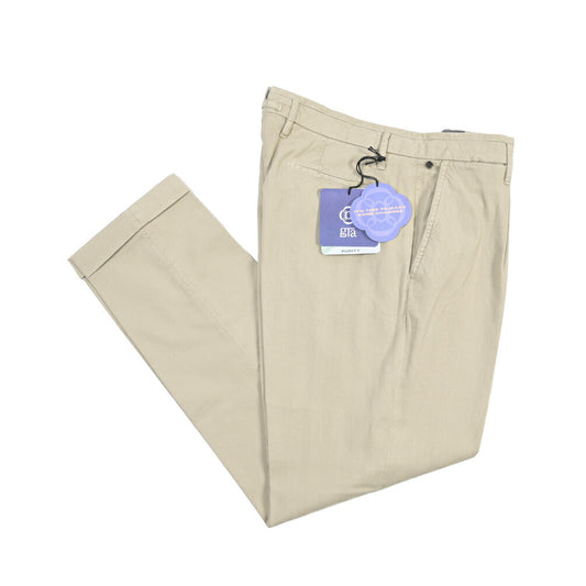 GTA “ALESSANDRO” ストレッチコットン ワンタックヘリンボーンパンツ / COMFORT / メンズ