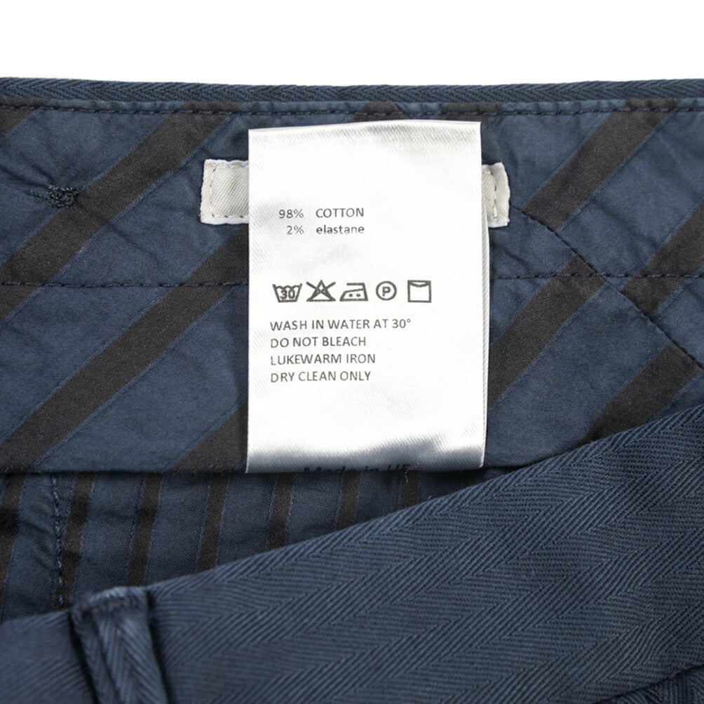 GTA “BYRON” ストレッチコットン ワンタックヘリンボーンパンツ / SLIM / メンズ