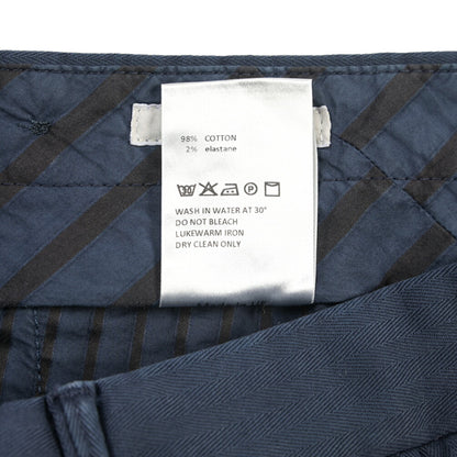 GTA “BYRON” ストレッチコットン ワンタックヘリンボーンパンツ / SLIM / メンズ