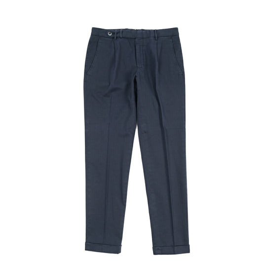 GTA “BYRON” ストレッチコットン ワンタックヘリンボーンパンツ / SLIM / メンズ