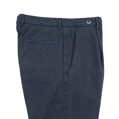 GTA “BYRON” ストレッチコットン ワンタックヘリンボーンパンツ / SLIM / メンズ