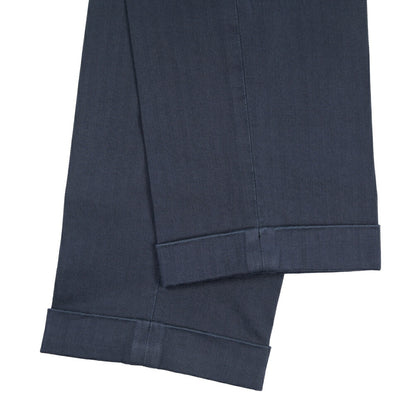 GTA “BYRON” ストレッチコットン ワンタックヘリンボーンパンツ / SLIM / メンズ