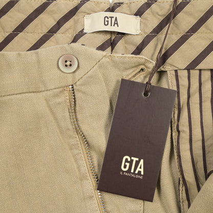 GTA “BYRON” ストレッチコットン ワンタックグルカパンツ / SLIM / メンズ