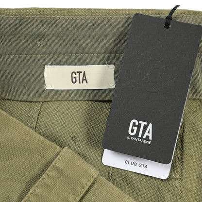 GTA “GIACOMO” リネン混コットン ノータックカーゴパンツ / COMFORT / メンズ