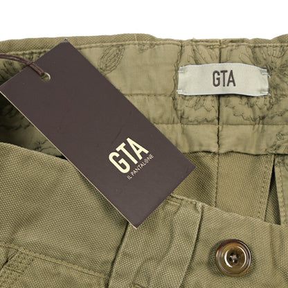 GTA “CHARLIE” コットン100%  ノータックベイカーパンツ / 製品染め  / COMFORT / メンズ